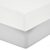 TILLYOU Baby Crib Sheets for Boys Girls, Fitted Crib Sheet 2 Pack for Standard Crib and Toddler Mattresses, Super Soft Toddler Bed Sheets, 28″x52″x8″, White & Gray
